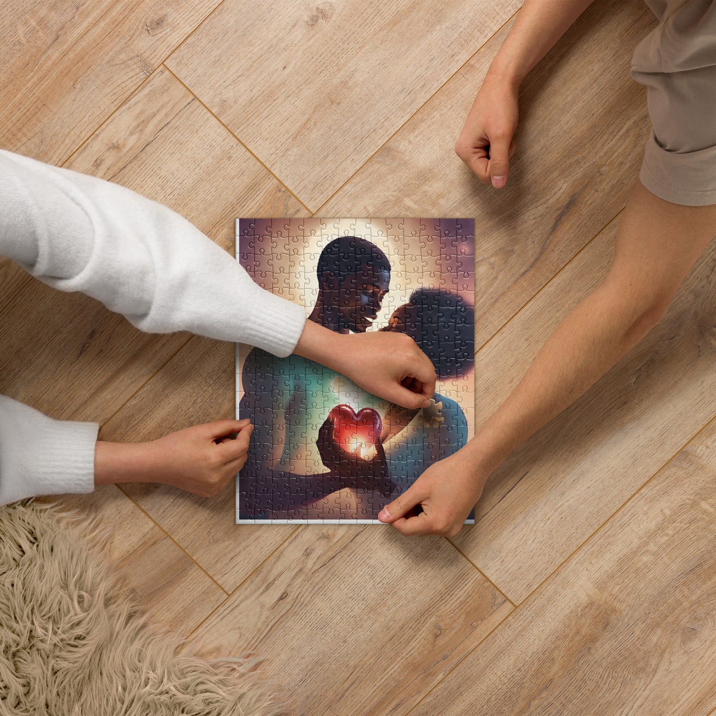 With All My Heart Jigsaw puzzle